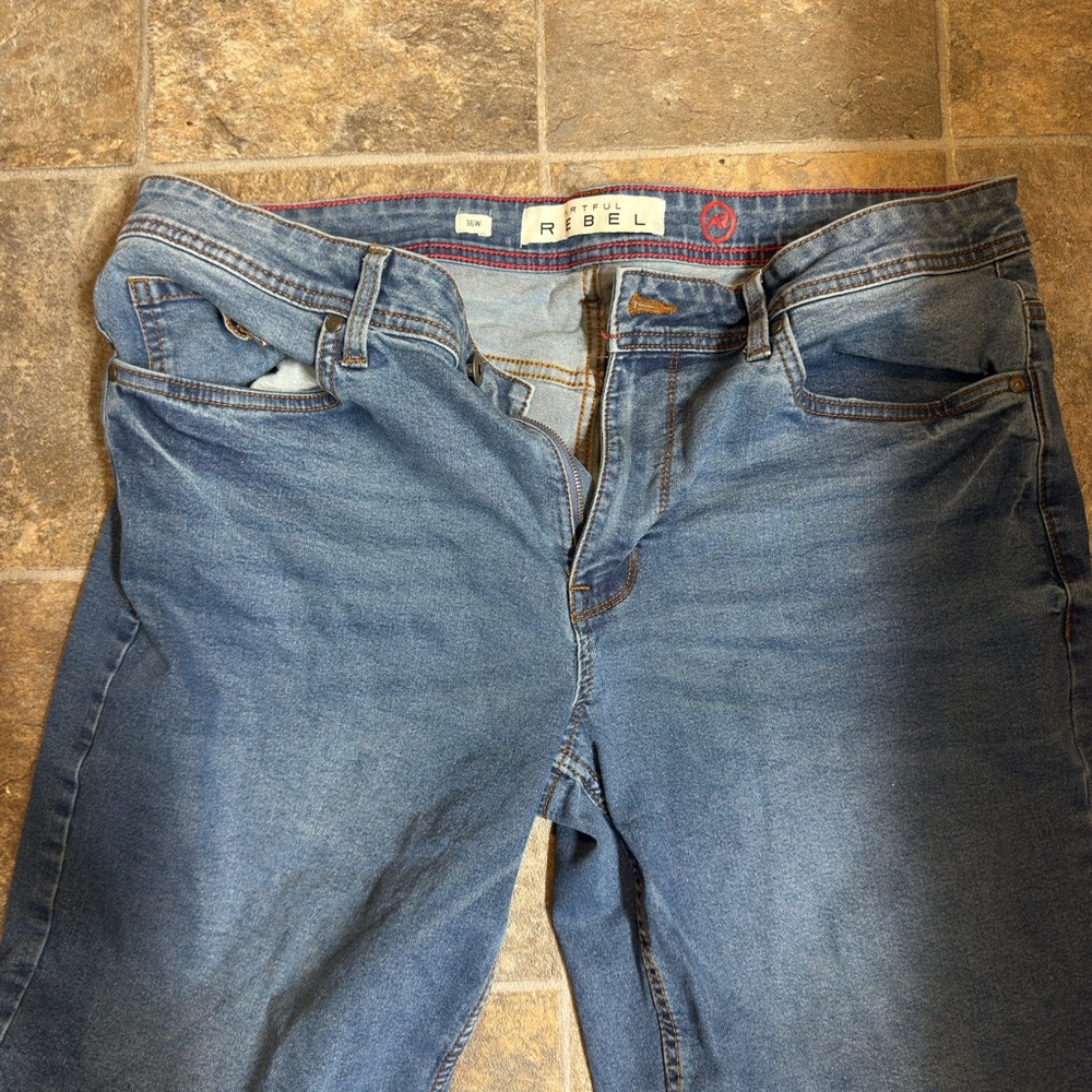 Rebels Women's Blue Jean Shorts